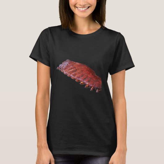 Rippchen vom BBQ-Grill T-Shirt (Vorderseite)