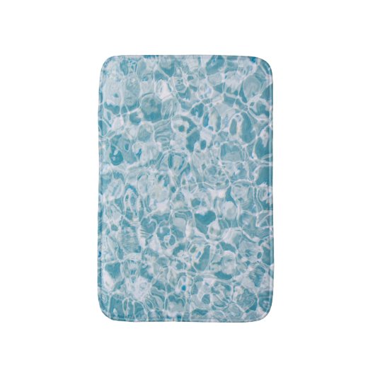 Rippchenwasser Badematte (Vorderseite Vertikal)