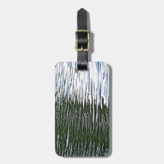 Rippchenwasser Gepäckanhänger (Vorderseite vertikal)