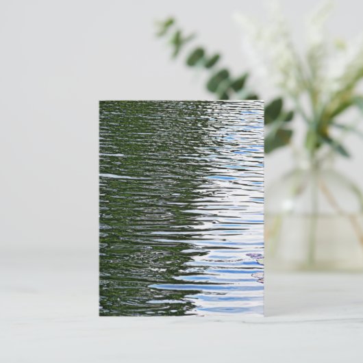 Rippchenwasser Postkarte (Stehend Vorderseite)