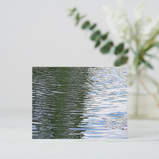 Rippchenwasser Postkarte (Stehend Vorderseite)