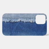 Ripped Denim Jeans Fabric Hintergrund Case-Mate iPhone Hülle (Rückseite (Horizontal))