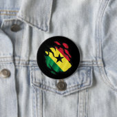 Ripped Flag Ghana Button (Beispiel)