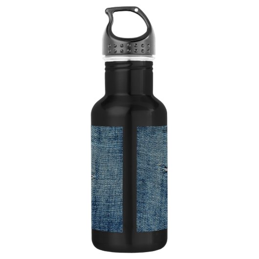 Ripped Jeans Edelstahlflasche (Rückseite)
