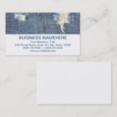 Ripped Jeans Look Visitenkarten Visitenkarte (Vorne/Hinten)