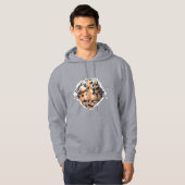 Ripped Shirt Spider Nightmare Halloween Hoodie (Vorne ganz)