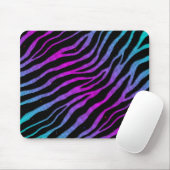 Ripped SpaceTime Stripes - Cyan/Pink Mousepad (Mit Mouse)