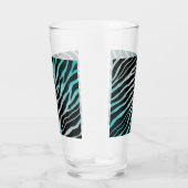 Ripped SpaceTime Stripes - Cyan/Weiß Glas (Rechts)