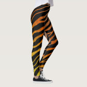 Ripped SpaceTime Stripes - Gelb/orange/weiß Leggings (Rechts)