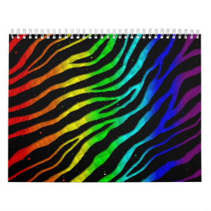 Ripped SpaceTime Stripes - Light Spectrum Kalender