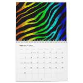 Ripped SpaceTime Stripes - Light Spectrum Kalender (Feb 2027)