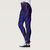 Ripped SpaceTime Stripes - Lila/blau Leggings (Links)