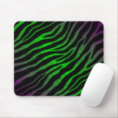Ripped SpaceTime Stripes - Lila/grün Mousepad (Mit Mouse)