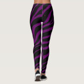 Ripped SpaceTime Stripes - Lila Leggings (Rückseite)