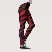 Ripped SpaceTime Stripes - Lila/rot Leggings (Rechts)