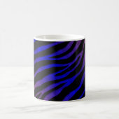 Ripped SpaceTime Stripes - Orange/Blau Kaffeetasse (Mittel)