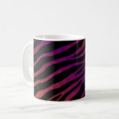Ripped SpaceTime Stripes - Orange/Lila Kaffeetasse (Vorderseite Links)