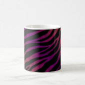 Ripped SpaceTime Stripes - Orange/Lila Kaffeetasse (Mittel)