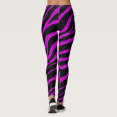 Ripped SpaceTime Stripes - Pink Leggings (Rückseite)