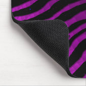 Ripped SpaceTime Stripes - Rosa/Lila Mousepad (Ecke)
