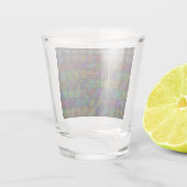 Ripped SpaceTime Stripes Schnapsglas (Rückseite)