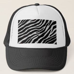 Ripped SpaceTime Stripes - White Truckerkappe
