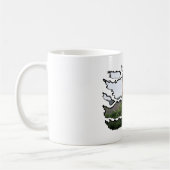 Ripped Wildlife Giraffe Thorn Tree Kaffeetasse (Links)