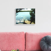 Rippel auf den überfüllten Leinensee Leinwanddruck (Insitu (Wohnzimmer))