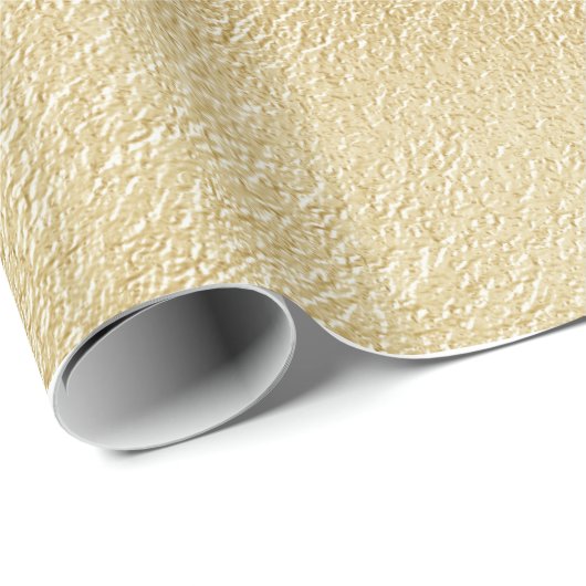 Rippelgold Geschenkpapier (Rolleneckpunkt)