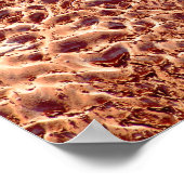 Rippeln auf Sand-Bar Poster (Ecke)