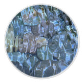 Rippelwasser-Bach Dampf Unterwassersteine Keramikknauf (Vorderseite)