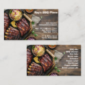 Rippen mit Keilschrift und Textfläche Visitenkarte (Vorne/Hinten)