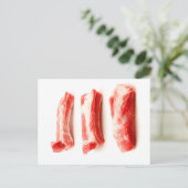 Rippen Postkarte (Stehend Vorderseite)