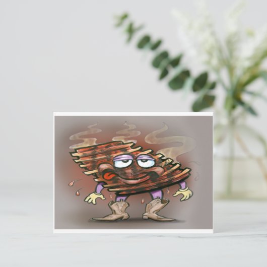 Rippen Postkarte (Stehend Vorderseite)