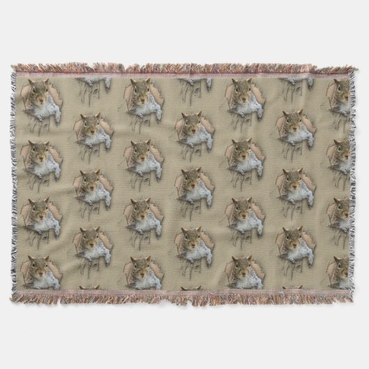 Rippenkichhörnchen Decke (Vorderseite)