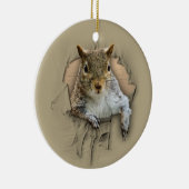 Rippenkichhörnchen Keramik Ornament (Rechts)