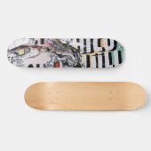 Rippenkunst Skateboard (Horizontal)