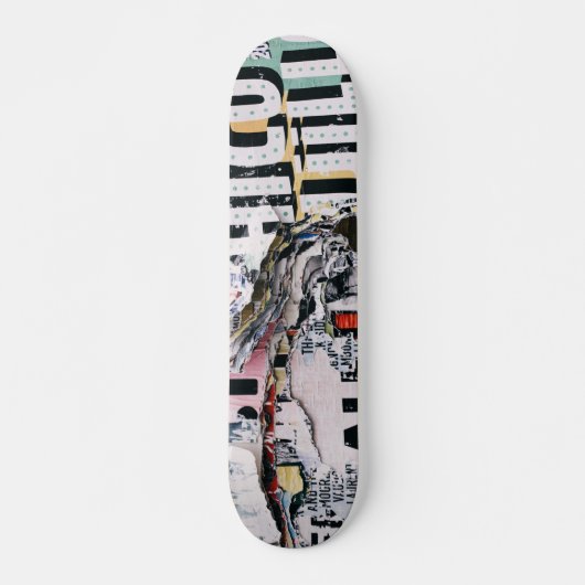 Rippenkunst Skateboard (Vorne)