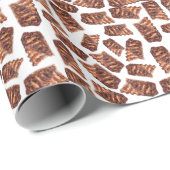 Rippenmuster Geschenkpapier (Rolleneckpunkt)