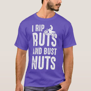 Rippenstücke und Bust-Nuts T-Shirt