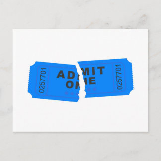 Rippenticket Postkarte