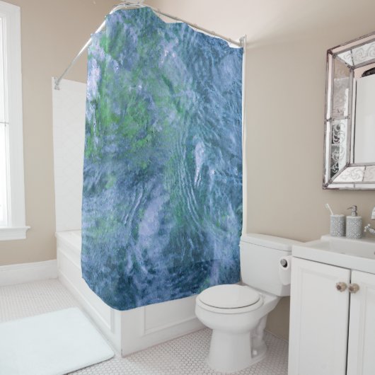 Rippenwasser Duschvorhang (Beispiel)