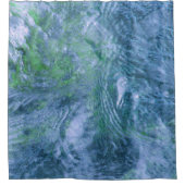 Rippenwasser Duschvorhang (Vorderseite)