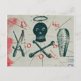 Ripper Doodles Postkarte