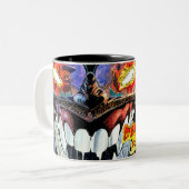 Rippin Clippa Mug Zweifarbige Tasse (Vorderseite Links)