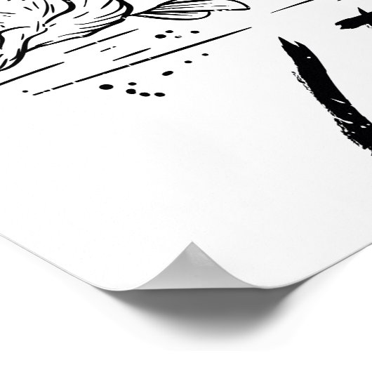 Rippin Lips Fishing Gag Poster (Ecke)