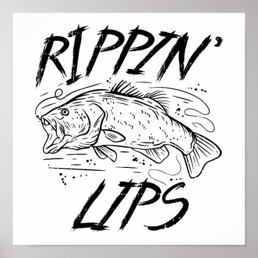 Rippin Lips Fishing Gag Poster (Vorne)