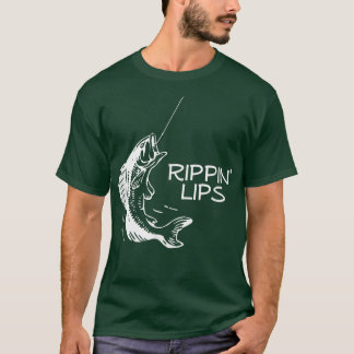 Rippin Lips humorvoller Fischfang T-Shirt