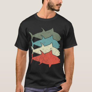 Rippin Lips Retro Vintage Bassangeln T-Shirt