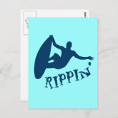 RIPPIN' POSTKARTE (Vorne/Hinten)
